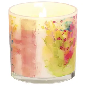 360 Stand Dicksons ECNDLG-1 2-Wick Scented Soy Candle with Cotton Wicks, Hope Theme, 13oz Home Decor Decoration Light Source, Approx 50h Burn Time, Two Wick