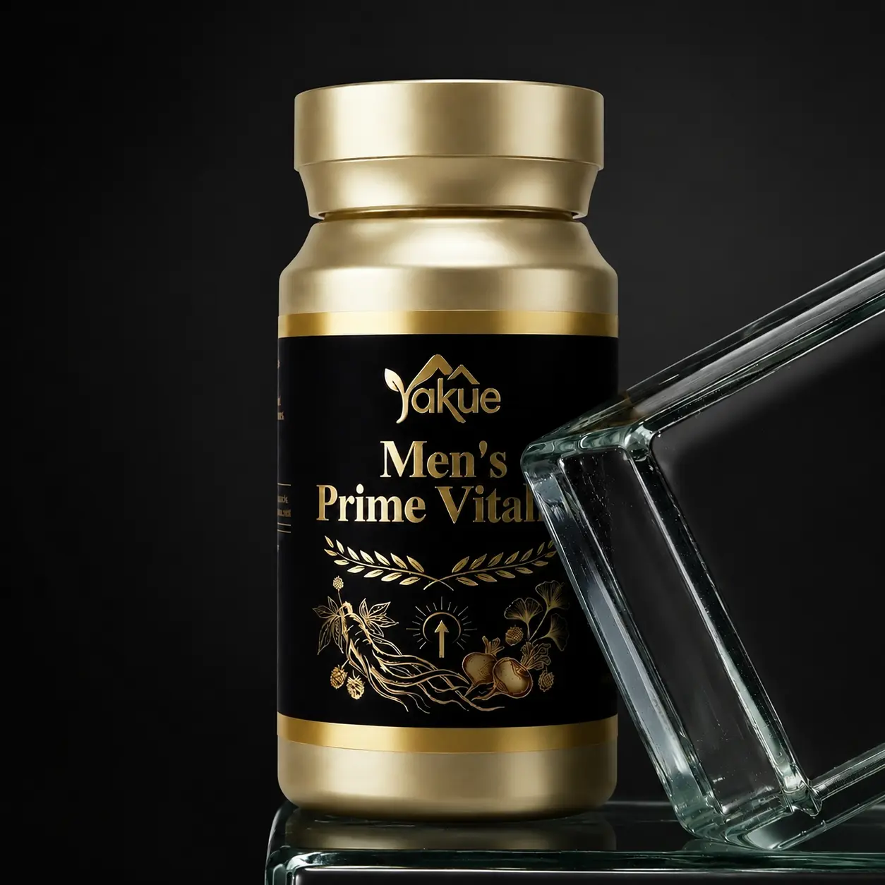 Yakue Men's Prime Vitality | Sika Deer Extract with Ginseng & Oyster Peptides