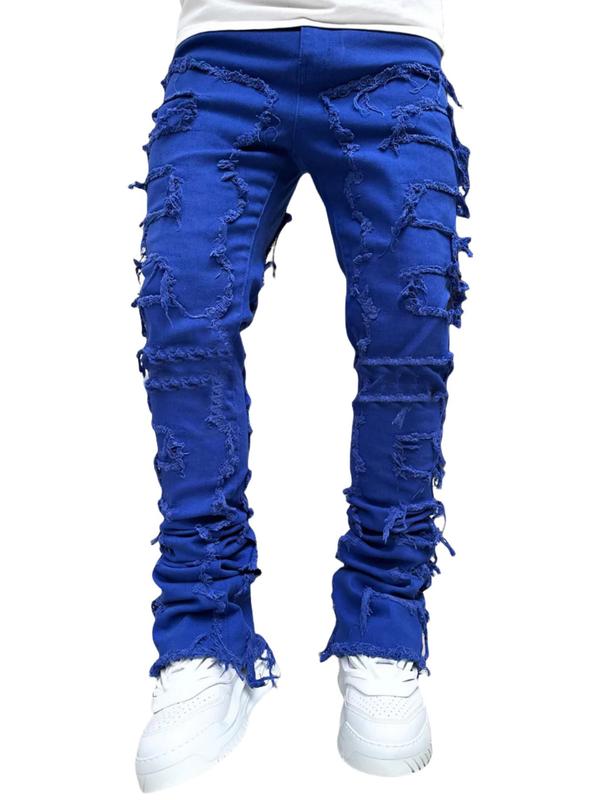 Men's Slim Ripped Hip Hop Jeans