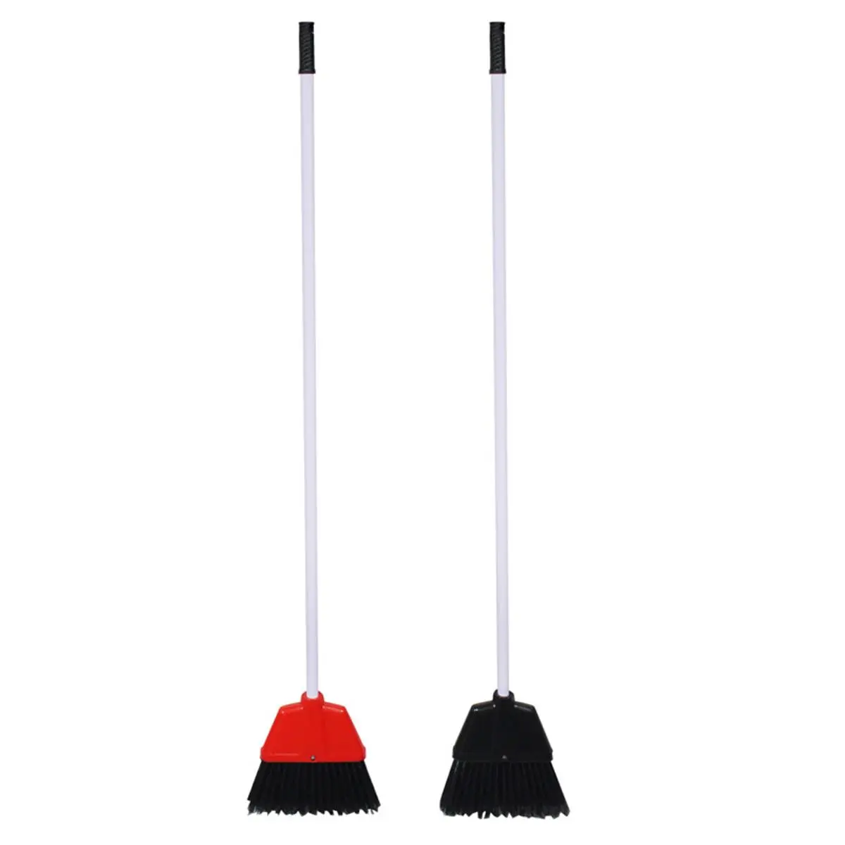 212 MAIN Plastic Angle Brooms - 36-Pack Handheld Cleaning Tool Brooms, Assorted Colors Home Care Supplies