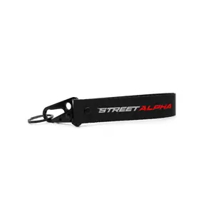 Street Alpha Embroidered Keychain - Perfect for Keys and Accessories