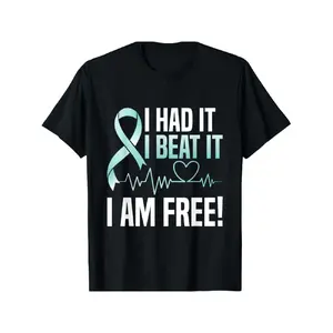 I Had It I Beat It I'm Free Cervical Cancer Survivor Warrior T-Shirt