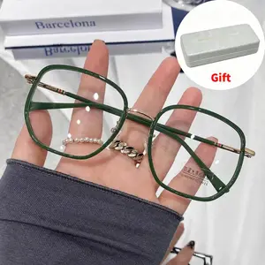 Ultra-Light Blue Light Blocking Glasses Trendy Minimalist Eyewear for Screen Use Anti Eye Strain Computer Glasses for Work Gaming Study Daily Wear Comfortable All-Day Use