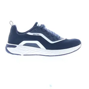 Nautica Cofield CV198-1 Mens Blue Mesh Lace Up Lifestyle Sneakers Shoes
