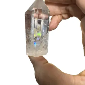 Clear Quartz Crystal Point Tower