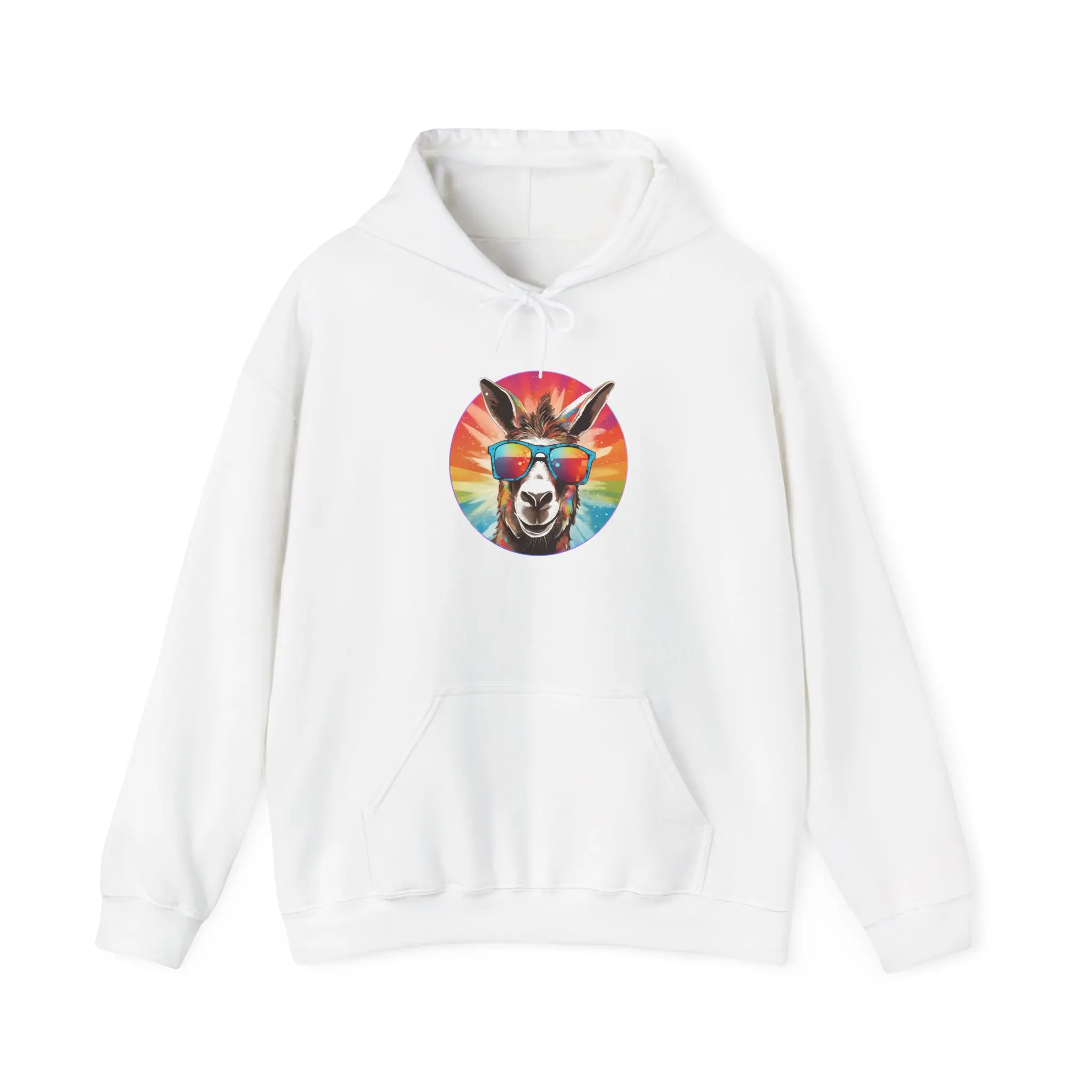 Groovy Donkey Hoodie – Cute, Colorful, and Full of Character!