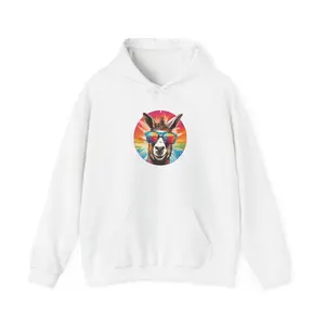 Groovy Donkey Hoodie – Cute, Colorful, and Full of Character!