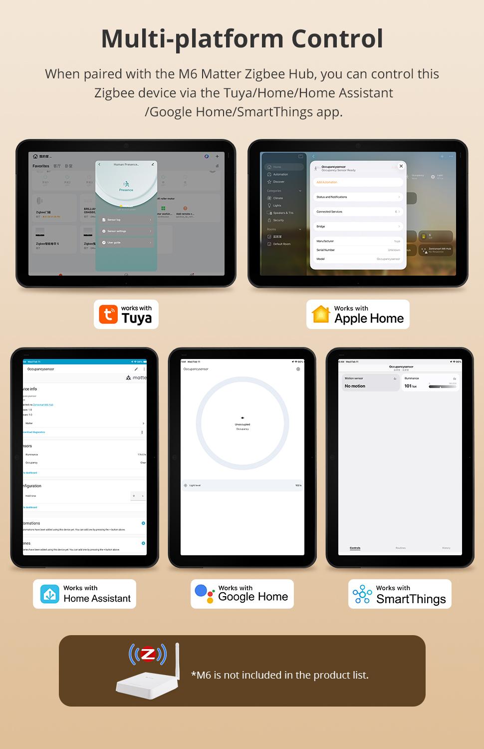 Zemismart Zigbee Human Presence Sensor Battery Version Sensor Smart Body Detector Home Security System works with Tuya Zemismart Zigbee Human Presence Sensor Battery Version Sensor Smart Body Detector Home Security System works with Tuya
