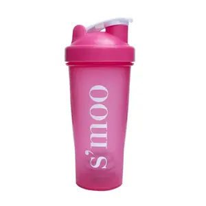 Shaker Cup - Hot Pink, 600ml Bottle Drinkware Lightweight Portable