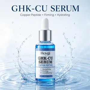 GHK-Cu Copper Peptide Serum, 30ml Facial Serum for Firming, Hydrating & Revitalizing Skin, Lightweight Daily Face Serum with Copper Peptide, Smoother-Looking Skin Care for Women & Men