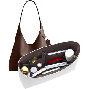 Dupont Paper Purse Organizer Inserts for brooklyn 28 Insert Keeps Tote Handbag(White)