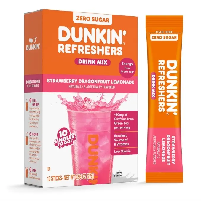 Strawberry Dragon fruit Lemonade