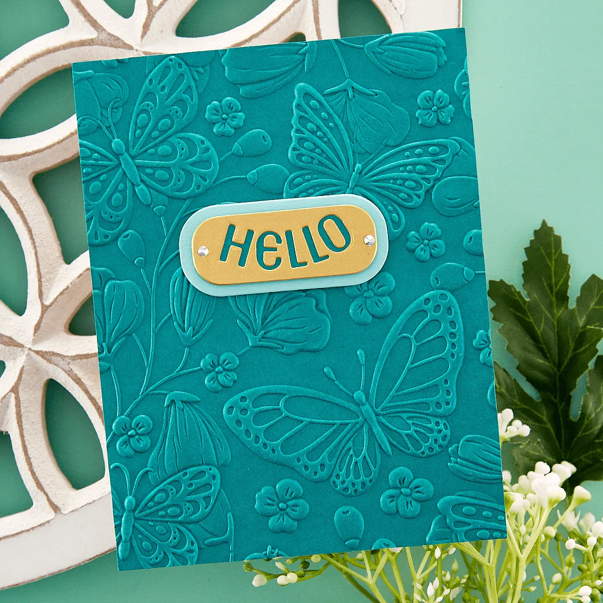 Beautiful Butterflies 3D Embossing Folder
