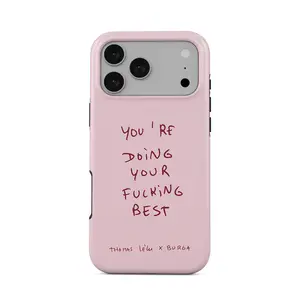 BURGA iPhone Case | Your Best | For iPhone 17 Pro Max, 16 15 14 13 12 11 Series | MagSafe Aesthetic Phone Case | Gradient Phone Case | Trendy 2026 Phone Case | Shockproof & Waterproof Protection | Gift for Her and Love