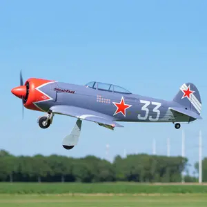 Hobbyking Yak-11 Steadfast Single-Seat 6S Racer EPO 1450mm (PNF) Model Plane Not Include Basic Transmitter, Receiver, Battery and Charger