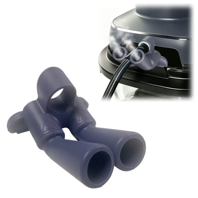 Steam hood for Ninja Crispi, made of heat-resistant silicone to prevent heat damage to the power cord, easy to install, suitable for Ninja Crispi, kitchen air fryer steam hood accessory.