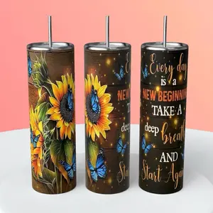 Every day is a new beginning Tumbler