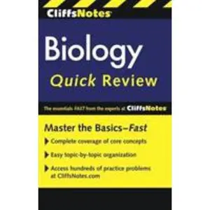 USED-Cliffsnotes Biology Quick Review Second Edition by Cox, Kellie Ploeger (Paperback)