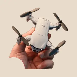 Smart Four-Axis Helicopter Drone with HD Camera - Professional RC Aircraft for Kids Beginners and Young Aerial Photographers