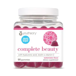 Youtheory Complete Beauty Zero Sugar Gummy 90ct