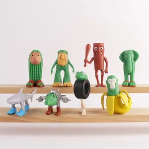 2025 New!Viral 8PCS Italian Brainrot Figures Set - Hilarious Meme Toys, Funny Desk Ornaments, Party Prank, Birthday & Christmas Gifts