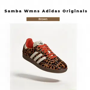 Samba Wmns Adidas Originals Og JI2734 'Cheetah Pack - Preloved Red' Women's