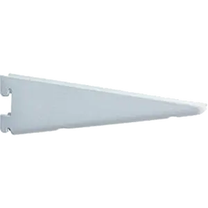 212 MAIN Knape & Vogt 182WH7 7 in. White Heavy-Duty Designer Bracket - Adjustable Size, with Mounting Holes, Pack of 10