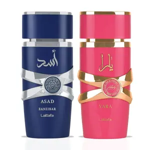 Yara Candy & Asad Zanzibar EDP Sprays 100ML (3.4 OZ) By Lattafa | A Perfect Blend Of Vibrant Fruits & Spicy Elegance. (ELITE BUNDLE)