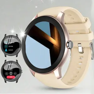 Smart Watch with Wireless Calling & Multiple Sports Modes, Call & Message Alerts, Outdoor Wearable Device Durable Gadget Watch Compatible iOS/android