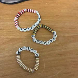 Sleep token fan bracelets