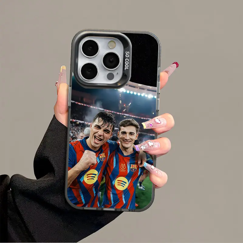 Pedri IPhone 17 Promax Phone Case Anti Drop Protective Case Suitable For iphone 16 15 14 13 SAMSUNG S25 24 23 22 ULTRA Acrylic Football Phone Case