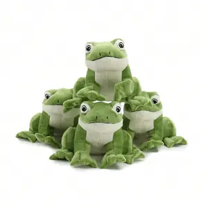 Mini Plushies Frog Toy, Festive Holiday Decoration, Interactive Parent-Child Play Doll, Soft and Cuddly, Perfect Gift Idea, Soft Stuffed Animal