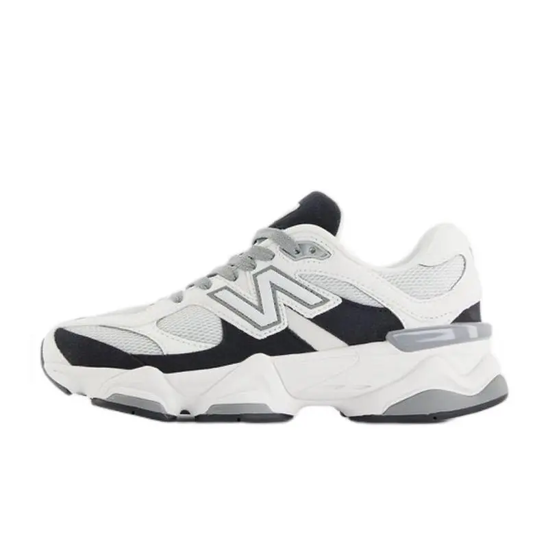 New Balance 9060 Reflection Black Youth Women's Trendy Daily Casual Fashion Sneakers Walking Shoes Trainer Comfortable Plush Cushioning