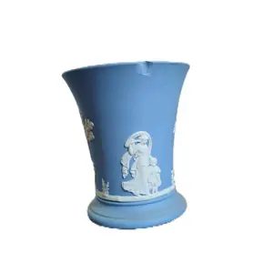 Wedgewood Blue Jasperware Cup/Vase