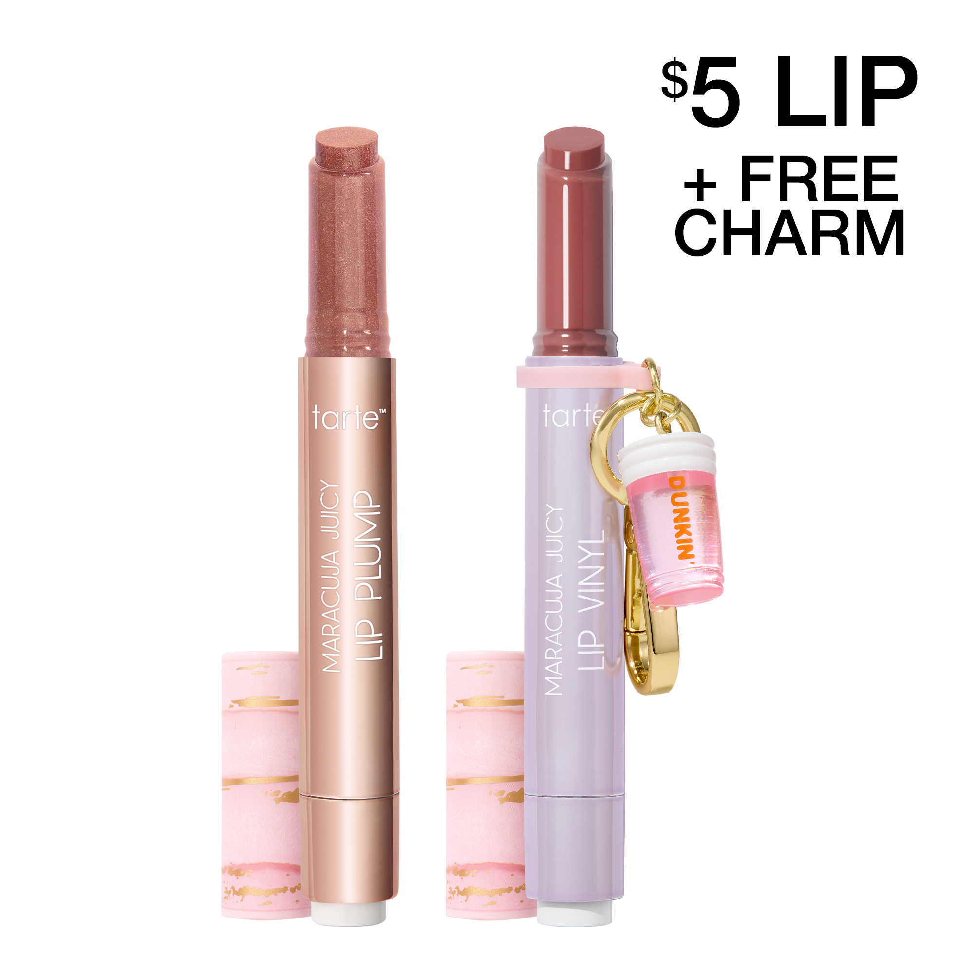 tarte maracuja juicy lip vanilla icing duo + FREE charm