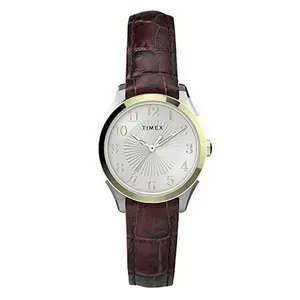 Timex Briarwood Leather Womens Watch TW2U68100