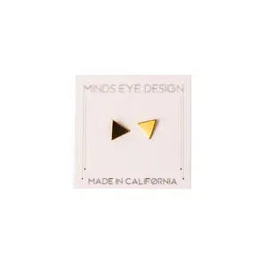 Mind's Eye Design - Triangle Stud Earring