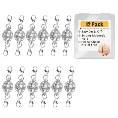 12Pcs | Silver Ball