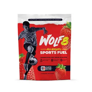 Wolf8 RED (Strawberry). Pregame Sports Fuel.