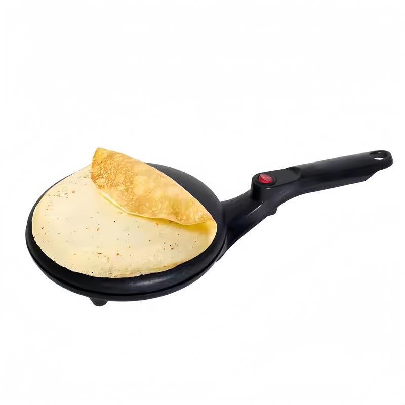 Electric crepe machine Breakfast pizza machine Pancakes Baking plate Cake non-stick frying pan Pancakes, bacon, tortillas Convenient and fast