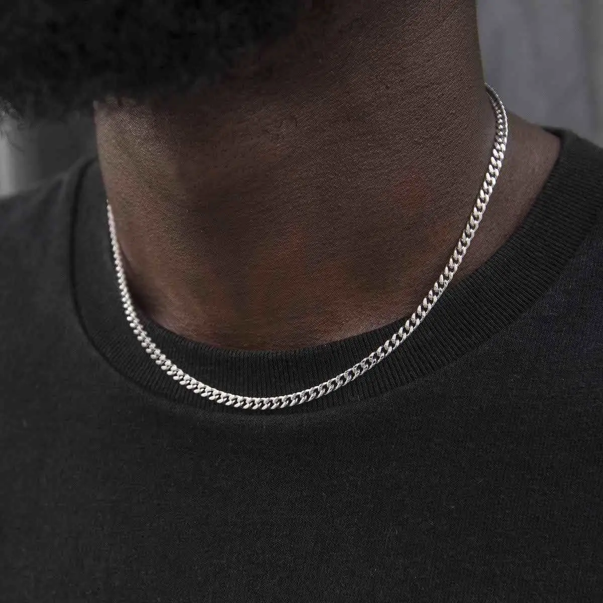 Cuban chain - chain - chain for men - silver chain - necklace