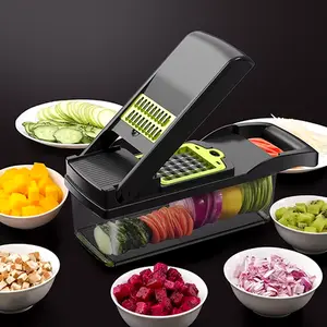Onetwone 13 in 1 Vegetable Chopper with Container and Egg Separator - Stainless