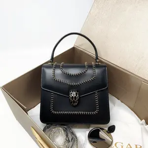 Pre-owned Bvlgari Leather Shoulder Bags 7.8'' R3019 Shoulder Bag C219975380 0320 T2 Ella