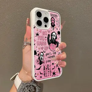 Trendy Magnetic Case for iPhone11/12/13/14/15/16/promax Pink movie characters MagSafe Ready, Ultra Thin & Shockproof | Cute Pick for Girls