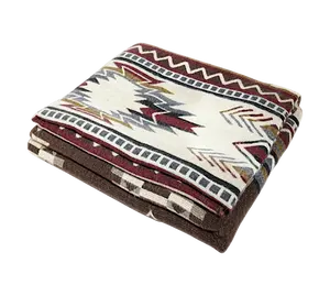 Grand Canyon Brown Alpaca Wool Adventure Blanket