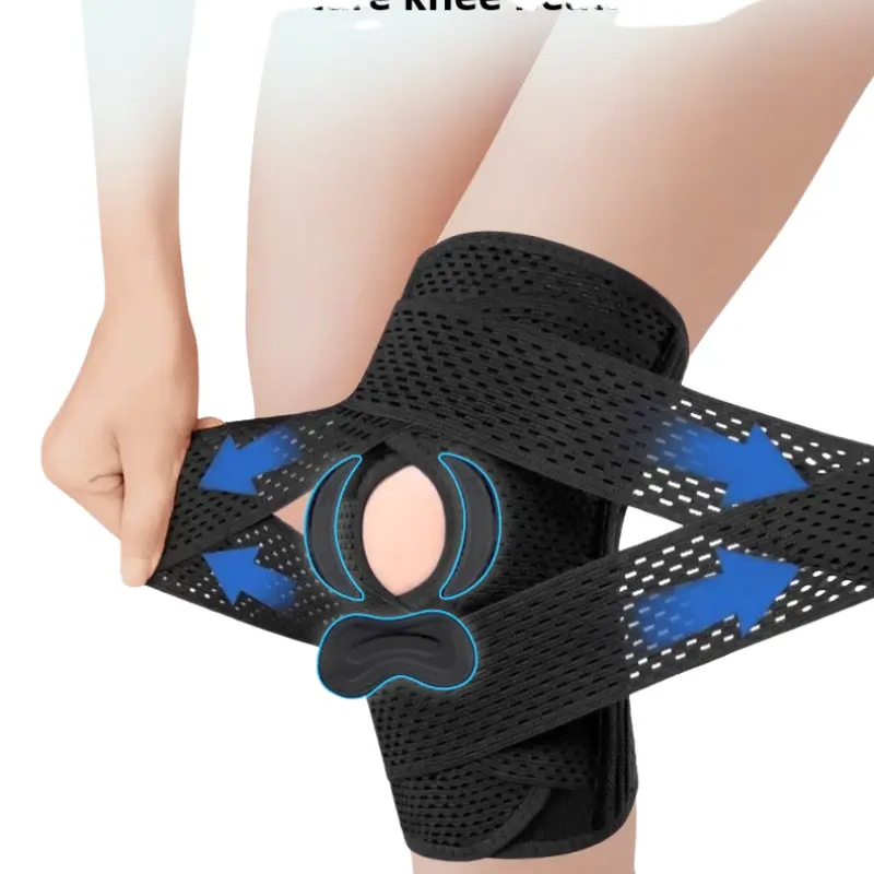 Stop Knee Pain & InstabilityDoctor Designed Brace for Meniscus Tear & Kneecap Support Run/Hike Pain-Free Again.Trusted Recovery Aid Healthcare Adjustable Knee Immobilizer Knee Compression Wrap