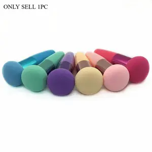 1pc Foundation Makeup Sponge With Handle Beauty Blender Cosmetics Makeup Sponge Mushroom Stick