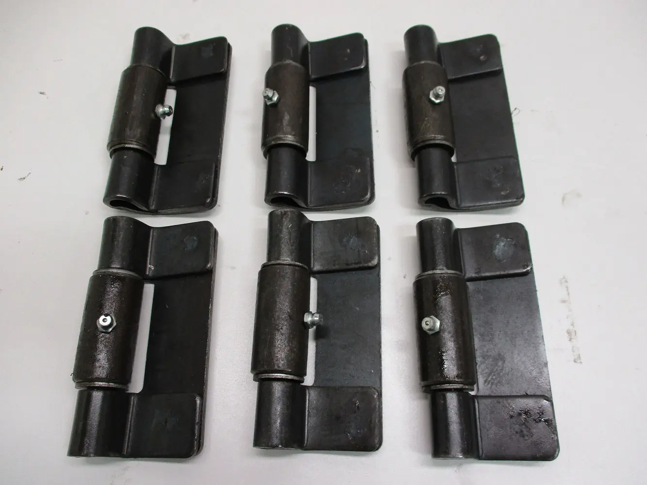 (6) 4.5" Steel Butterfly Weld On Hinges / Cargo Utility Trailer Ramp Door Hinges