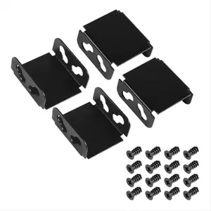 Fan Bracket Dual Fan Computer Radiator Holder for Video Card Cooling DIY Support 80MM/90MM/120MM/140MM (4 Pcs) for Christmas New Year Home Use