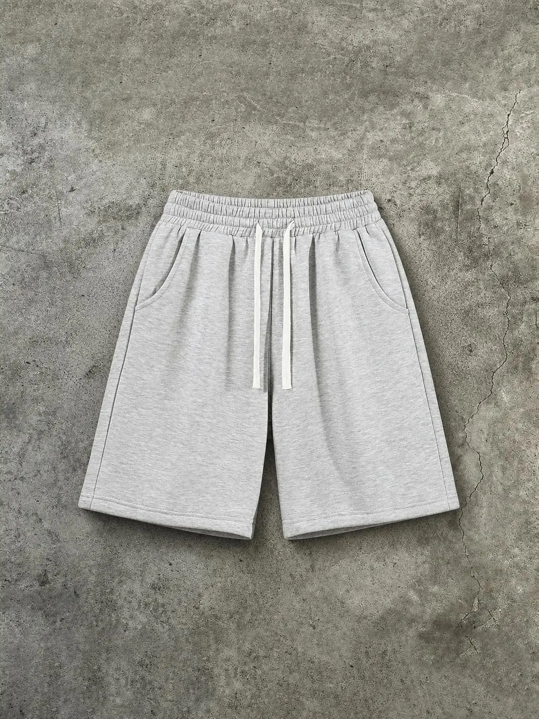 Men's Loose Cotton Blend Knee-Length Casual Shorts - Menswear for Workouts & Lounging, All Seasons, Soft Moisture-Wicking Fabric, High-Stretch Drawstring Waistband, Relaxed Straight-Leg Fit,summer,casual athletic short,pro,club,cargo,pants,cool m,s,5,pack